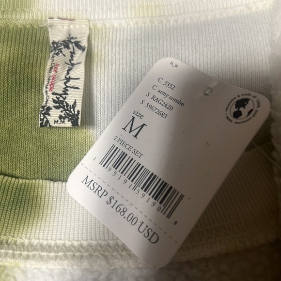 Free People Kelly Washed Lounge Set- Brand New With Tags - Picture 6 of 6